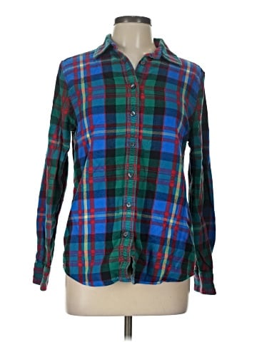 Lands' End Long Sleeve Button-Down Shirt (view 1)