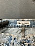 Zara Blue Denim Shorts Size 4 - photo 3