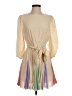 Umgee Color Block Tan Casual Dress Size S - photo 1