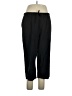 Basic Editions 100% Cotton Solid Black Track Pants Size XL - photo 1