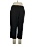 Basic Editions 100% Cotton Solid Black Track Pants Size XL - photo 2