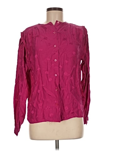 Oleg Cassini Long Sleeve Blouse (view 1)