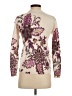 Ann Taylor LOFT Paisley Tan Turtleneck Sweater Size XS - photo 2