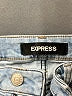 Express Blue Denim Shorts Size 2 - photo 3