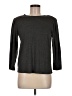 Cherish Gray 3/4 Sleeve Top Size M - photo 1