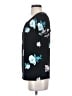 Worthington Floral Black Short Sleeve T-Shirt Size S - photo 5