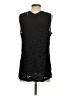 XCVI Black Sleeveless T-Shirt Size S - photo 2