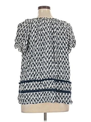 St. John's Bay Short Sleeve Blouse (view 2)