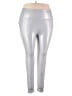 Fabletics Metallic Silver Active Pants Size 2X - photo 1