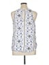 Old Navy 100% Rayon Blue Sleeveless Blouse Size XL - photo 2