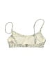 Xhilaration Animal Print Ivory Swimsuit Top Size XS - photo 2