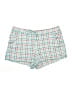 Secret Treasures Checkered-gingham Teal Shorts Size L - photo 1