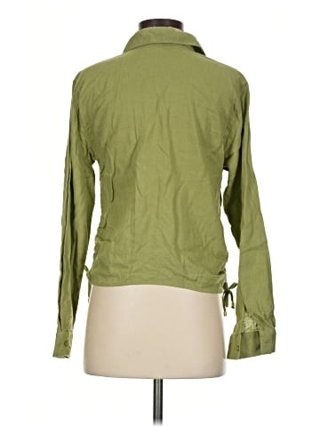 MICHAEL Michael Kors 3/4 Sleeve Button-Down Shirt (view 2)