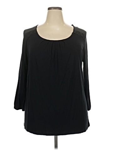 Jaclyn Smith 3/4 Sleeve Top (view 1)