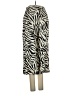 Stradivarius Animal Print Ivory Casual Pants Size S - photo 2