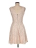 Speechless Tan Cocktail Dress Size M - photo 2
