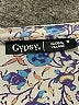 Gypsy 05 100% Silk Paisley Blue Romper Size M - photo 4