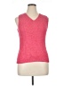 August Silk Pink Sleeveless Top Size XL - photo 1