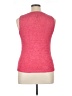 August Silk Pink Sleeveless Top Size XL - photo 2