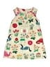 Mini Boden 100% Cotton Print Ivory Dress Size 4 - 5 - photo 1