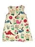 Mini Boden 100% Cotton Print Ivory Dress Size 4 - 5 - photo 2