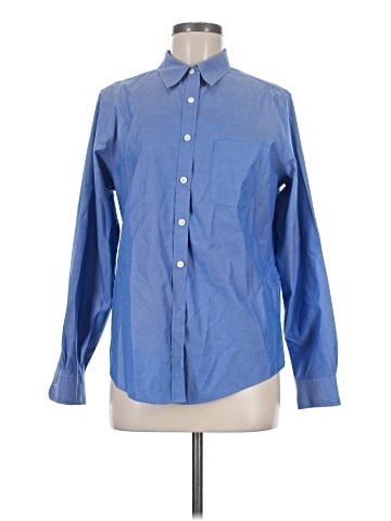L.L.Bean Long Sleeve Button-Down Shirt (view 1)