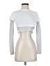 Edikted Silver Long Sleeve T-Shirt Size S - photo 1