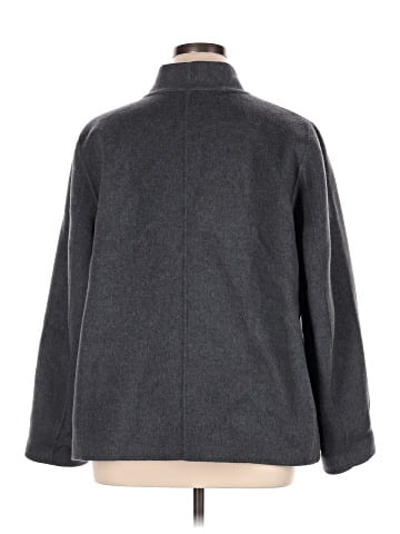 Eileen Fisher Wool Coat (view 2)