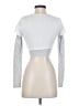 Edikted Silver Long Sleeve T-Shirt Size S - photo 2