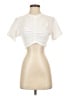 A.L.C. Ivory Short Sleeve Top Size S - photo 1