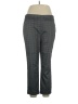 Chico's Houndstooth Gray Dress Pants Size XL Petite (3) - photo 1