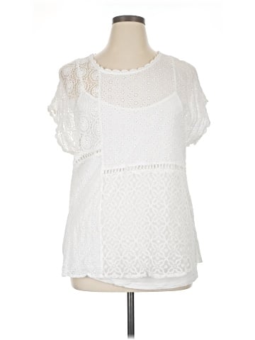 Solitaire Short Sleeve Blouse (view 1)