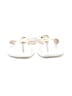 Dolce Vita White Flip Flops Size 9 - photo 2