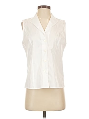 Calvin Klein Sleeveless Button-Down Shirt (view 1)