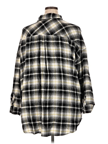 BP. 3/4 Sleeve Button-Down Shirt (view 2)