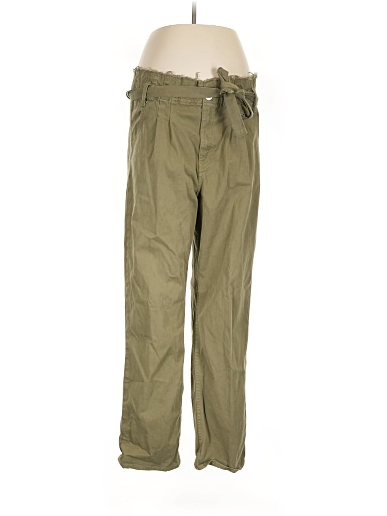 Pre-owned Hudson Khakis In Green