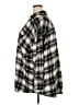 BP. Plaid Black 3/4 Sleeve Button-Down Shirt Size 3X - photo 5