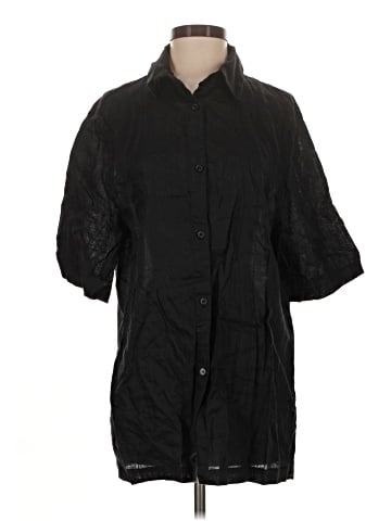 H&M 3/4 Sleeve Button-Down Shirt (view 1)