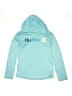 Hurley 100% Polyester Teal Pullover Hoodie Size L (kids) - photo 1