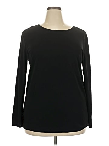 DKNY Long Sleeve Top (view 1)