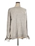 Suzanne Betro Gray Turtleneck Sweater Size XL - photo 1