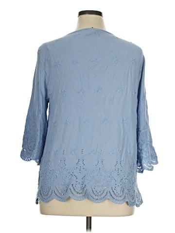 Liv 3/4 Sleeve Blouse (view 2)