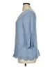 Liv 100% Rayon Blue 3/4 Sleeve Blouse Size 1X - photo 5