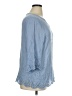 Liv 100% Rayon Blue 3/4 Sleeve Blouse Size 1X - photo 4
