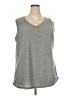 Danskin Now Gray Sleeveless T-Shirt Size 3X - photo 1