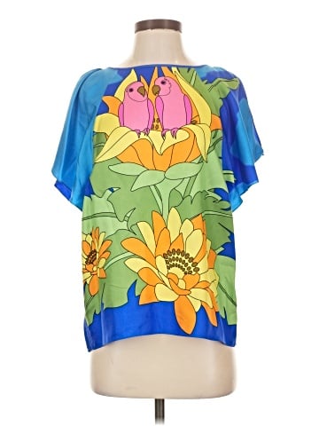 Tibi Short Sleeve Blouse (view 1)