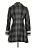 Ryu 100% Polyester Houndstooth Black Coat Size S - photo 2