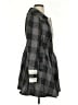 Ryu 100% Polyester Houndstooth Black Coat Size S - photo 4