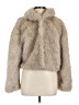 Divided by H&M 100% Polyester Ivory Faux Fur Jacket Size M - photo 1