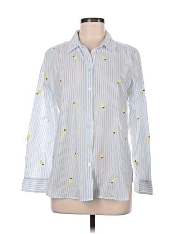 Ann Taylor LOFT Long Sleeve Button-Down Shirt (view 1)